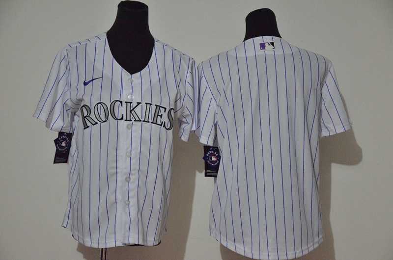 Youth Rockies Blank White Cool Base Jersey,We sell and wholesale Youth Rockies Blank White Cool Base Jersey on line form chian!